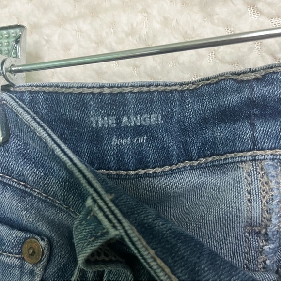 Ag Adriano Goldschmied Womens The Angel Bootcut Jeans Denim Size 26 - Picture 3 of 14